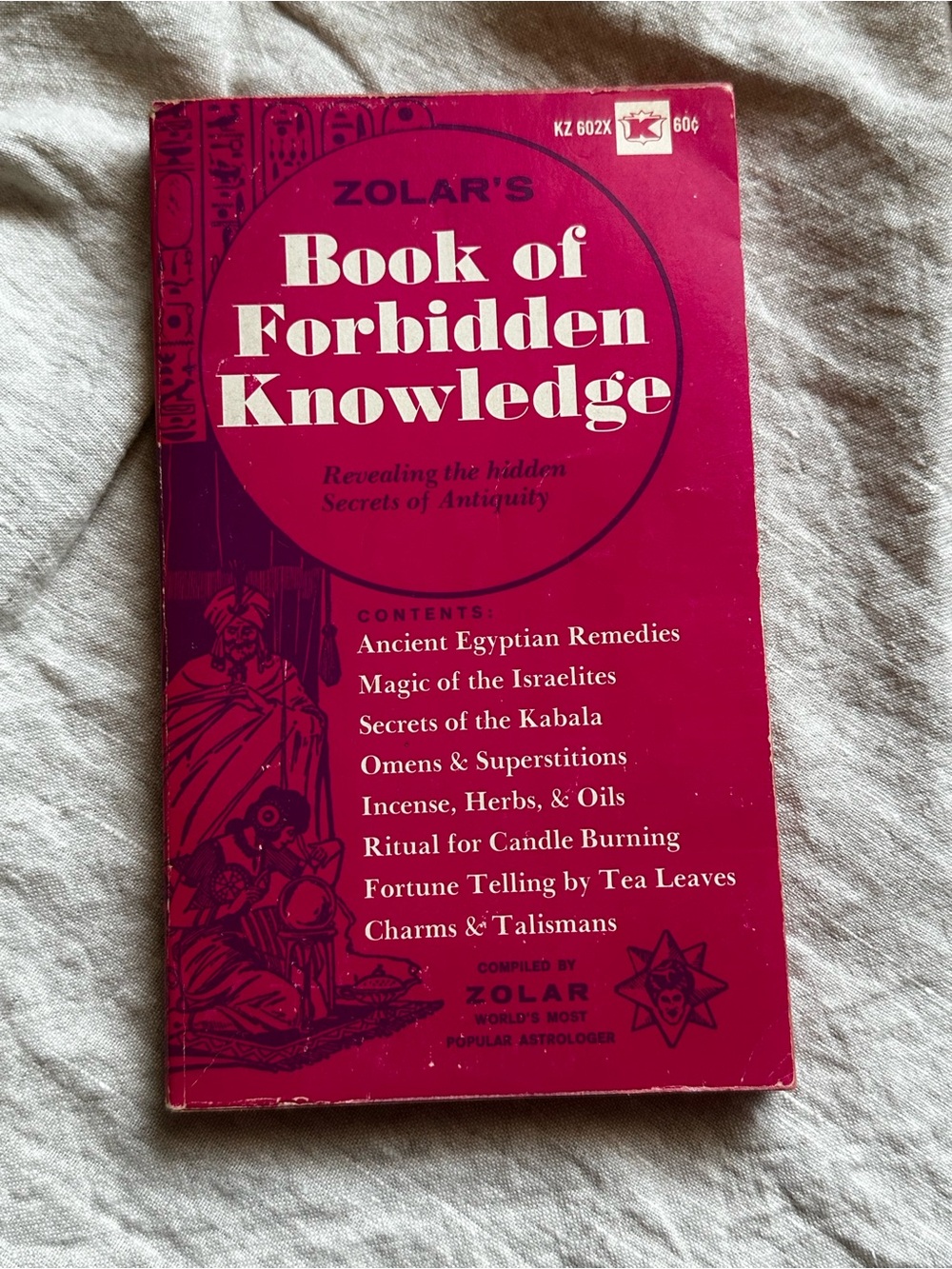 Zolar's Encyclopedia of Ancient and Forbidden Knowledge Vintage Paperback